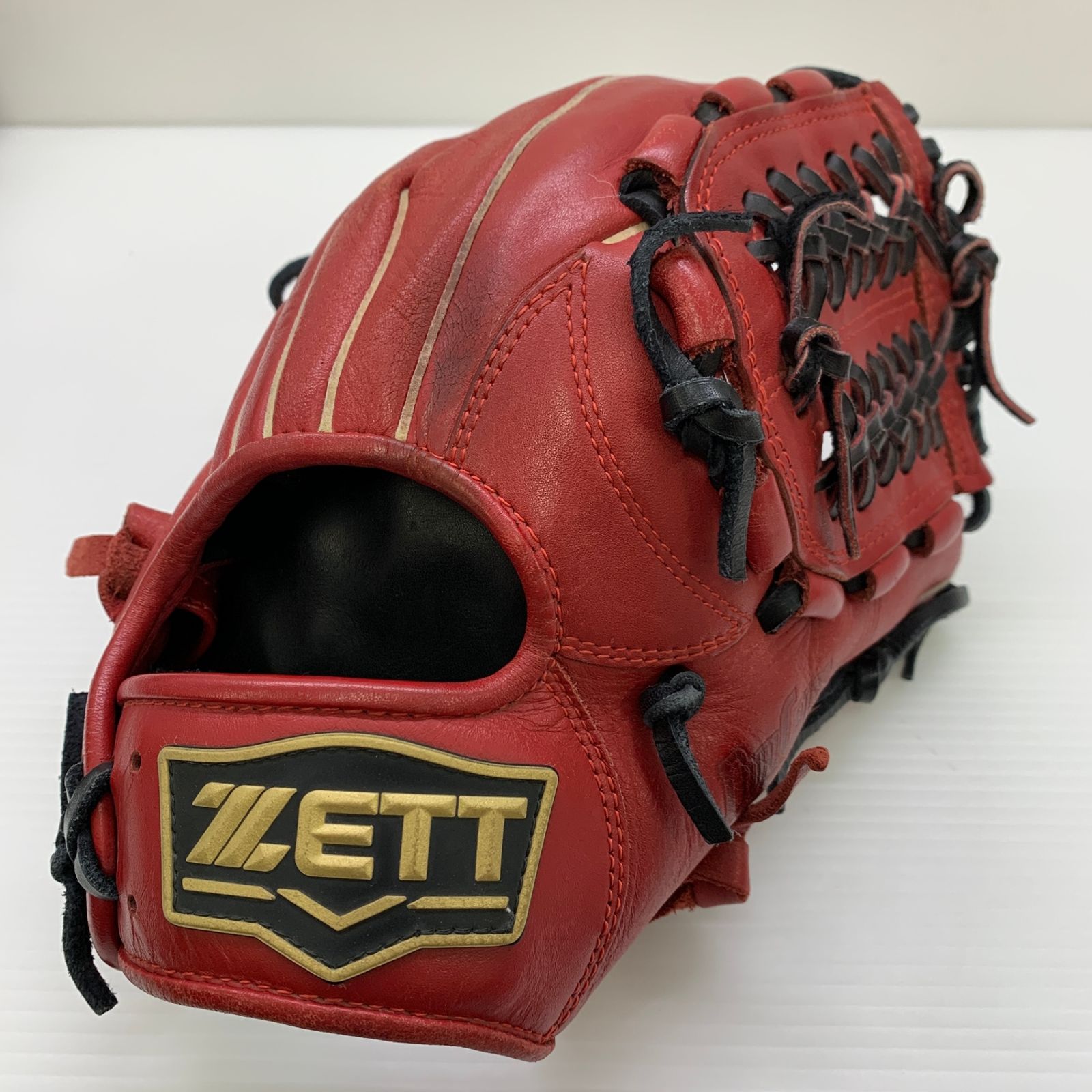 ゼット ZETT BRGB34910 軟式 大人 一般 オールラウンド グローブ グラブ 右投げ 中古品 野球 8792