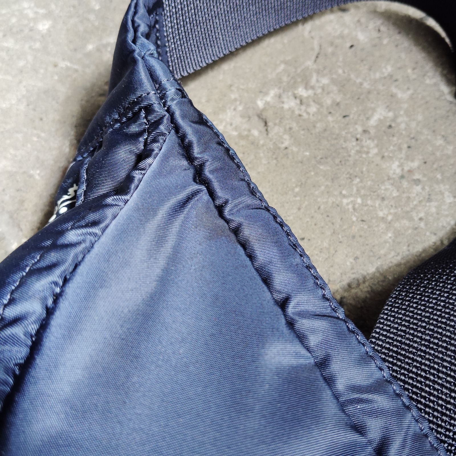 PORTER × END. BANDANA WAIST BAG ネイビー ポーター エンド バンダナ