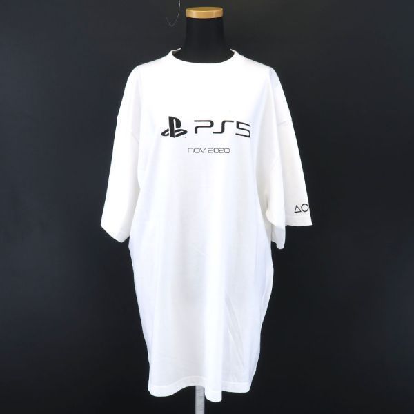 バレンシアガ ×プレイステーション/Tシャツ 【Cランク】【中古】