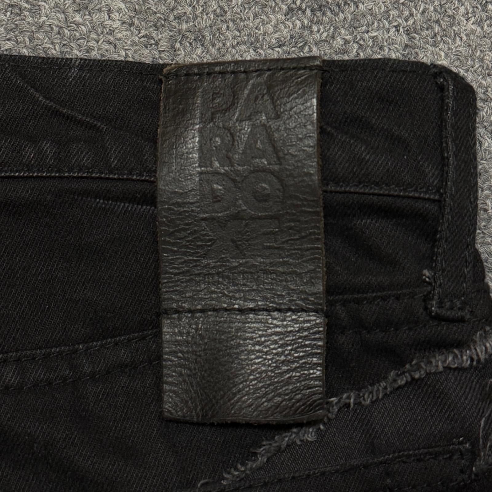 パラドックス CRUDE BAGGY JEANS ダメージ デニムパンツ ワイド バギー 