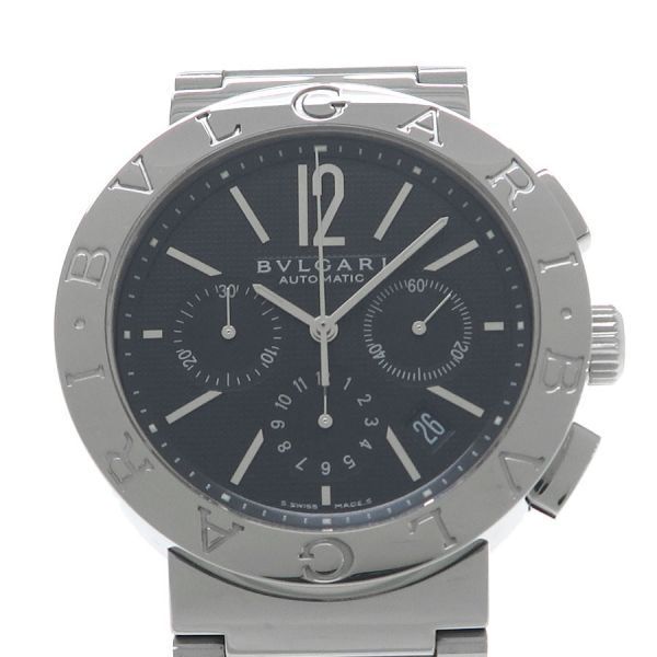 ブルガリ ブルガリブルガリクロノ 42mm BB42SSCH メンズ 腕時計【Aランク】【中古】