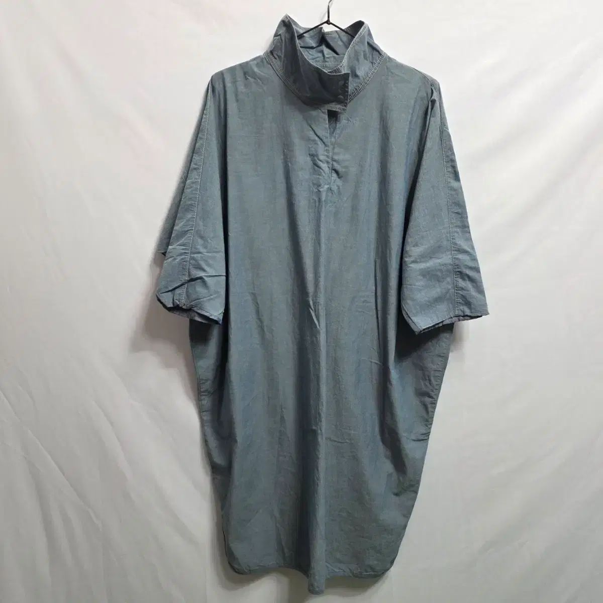 LEBEIGE デニム スタイル シャツ ONE PIECE