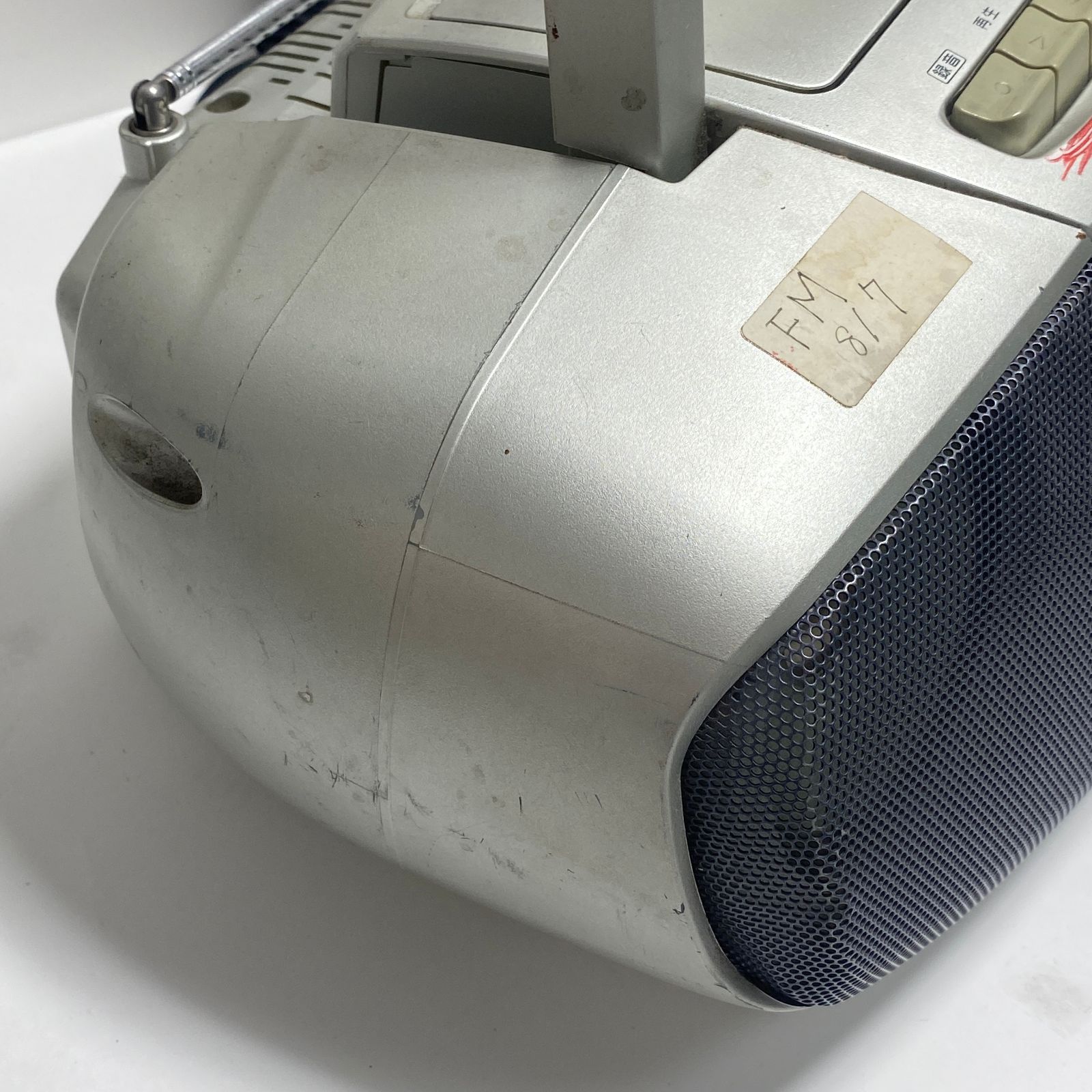早い者勝ち【完品】Panasonic 車用 ポータブルCDプレイヤー、激レア商品 Panasonic パナソニック RX-DT36 ポータブルダブルカセットプレイヤー