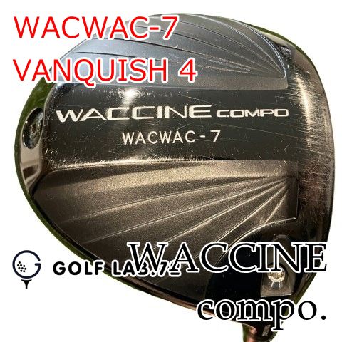 【中古】ドライバー ワクチンコンポ WACWAC-7◆VANQUISH 4◆SR◆0[0857]