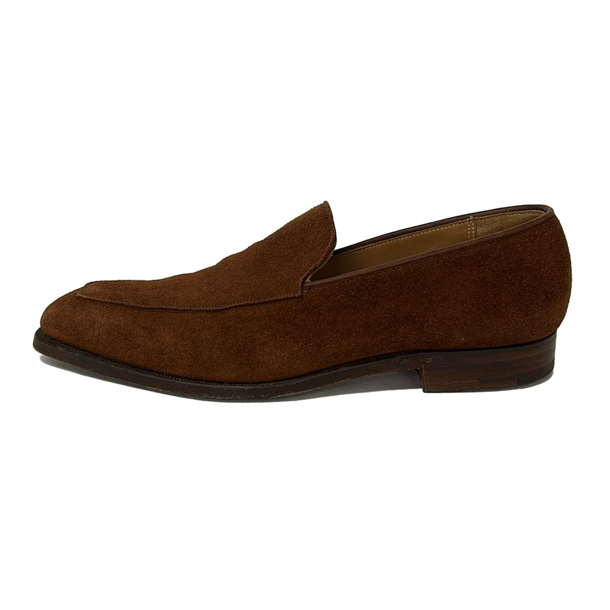 Crockett&Jones(クロケットジョーンズ) ローファー 7 E メンズ - ブラウン