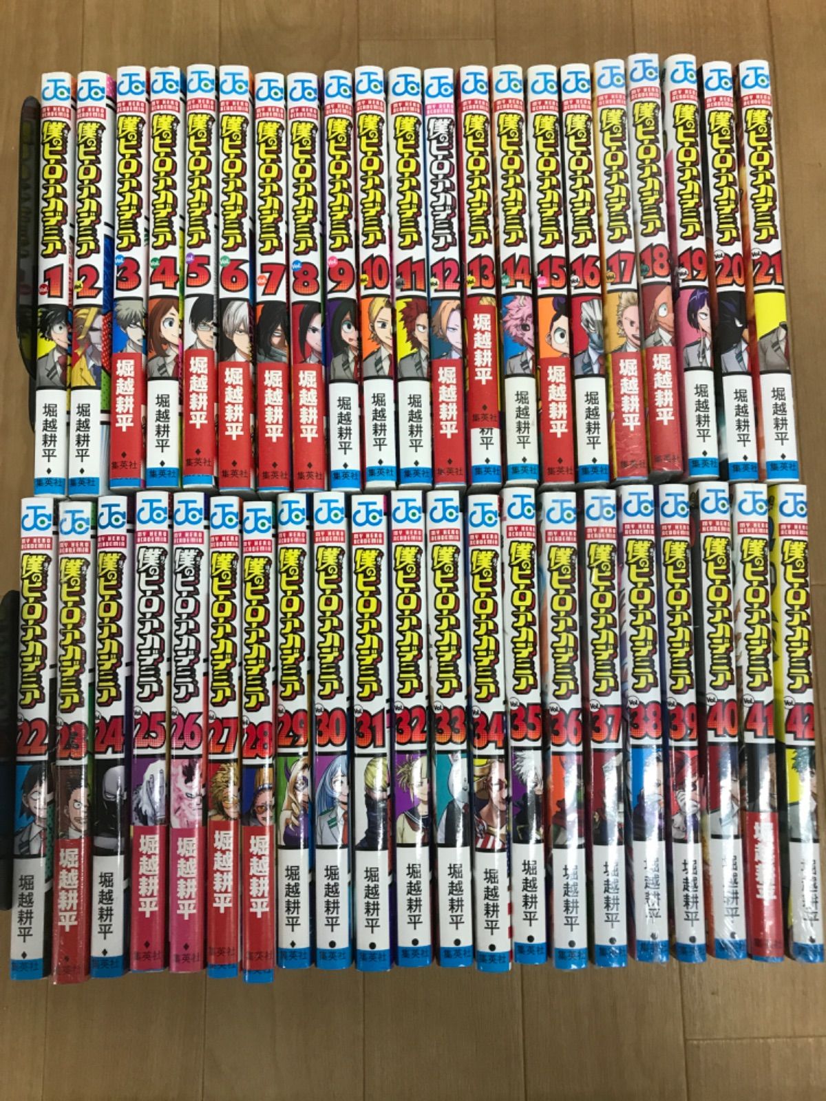 ☆④【未開封あり】 僕のヒーローアカデミア 1～42巻 全巻 コミック
