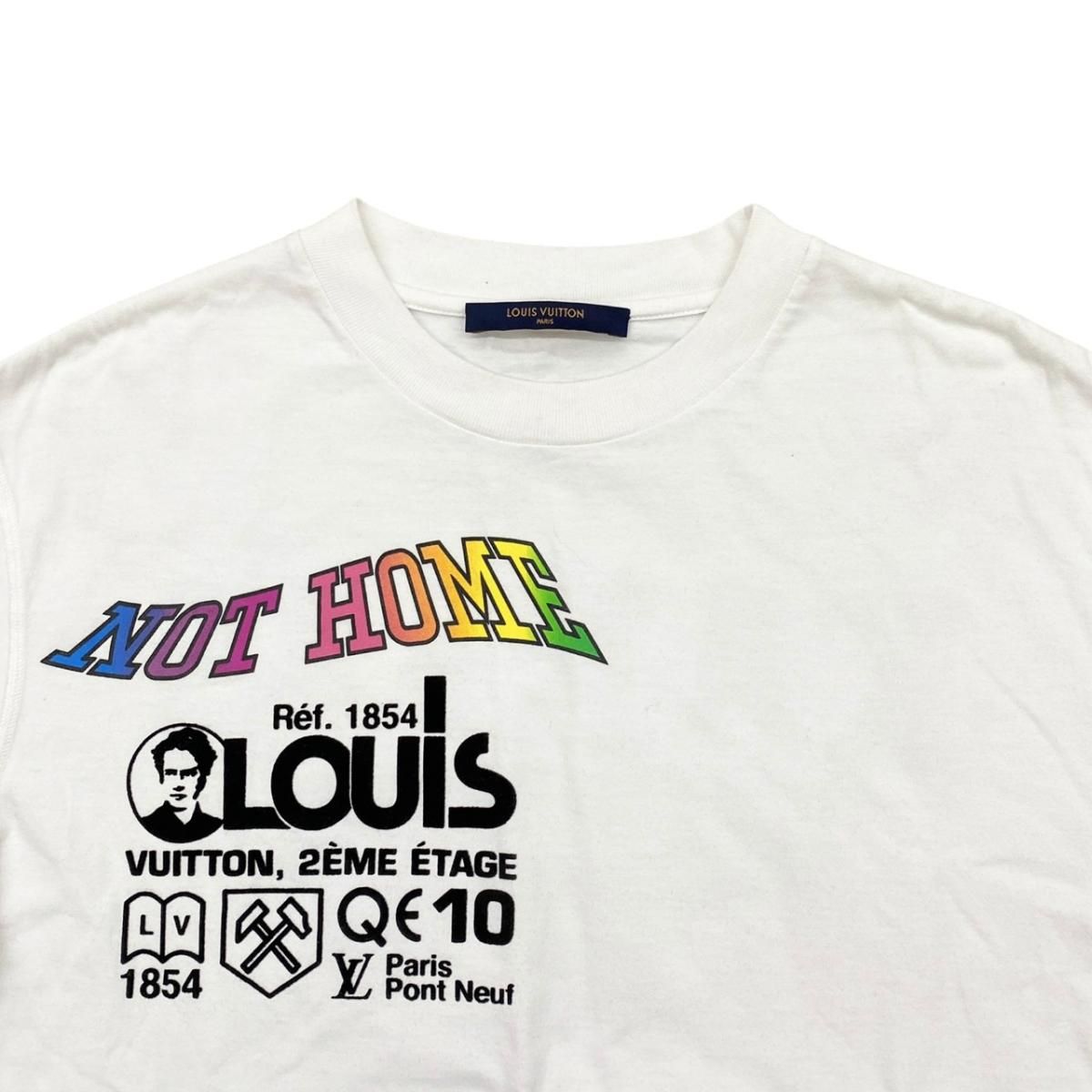 ☆ルイヴィトン 半袖Tシャツ カンザスウィンドプリント RM191 LVO 