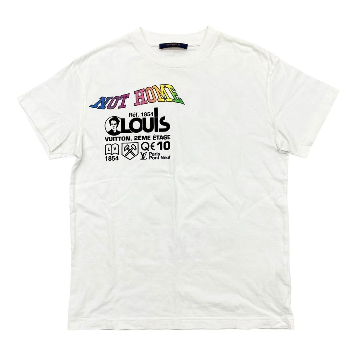 ☆ルイヴィトン 半袖Tシャツ カンザスウィンドプリント RM191 LVO