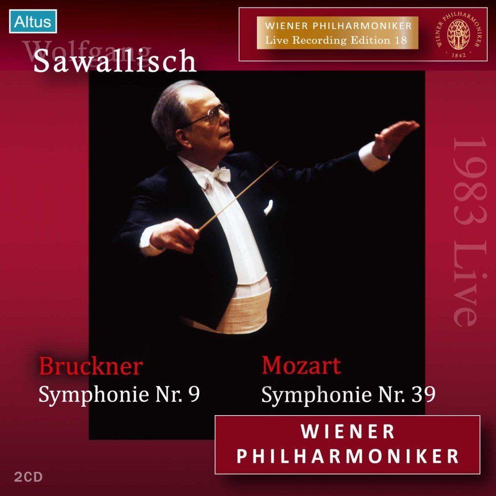 【CD】モーツァルト:交響曲第39番、ブルックナー:交響曲第9番 (Mozart : Symphonie Nr. 39, Bruckner : Symphonie Nr. 9 / Wolfgang Sawallisch, Wiener Philha