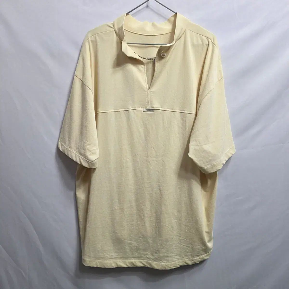 ハンサム SYSTEM 半袖 Tシャツ アイボリー