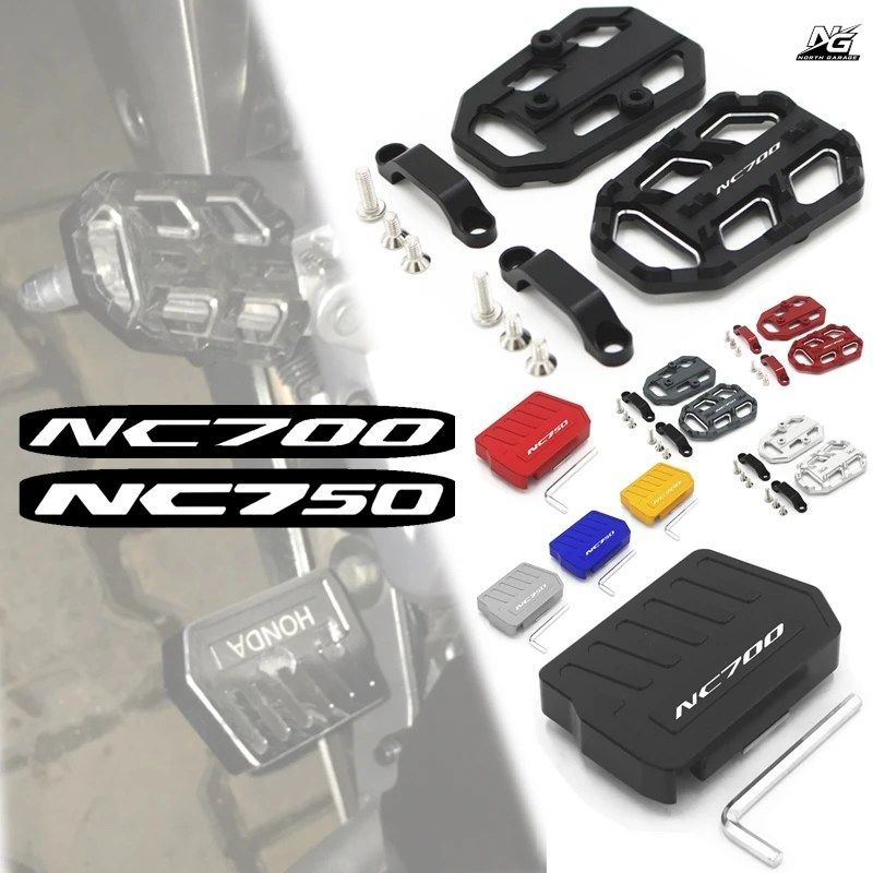 ホンダ NC700X NX700S 2012-2014 NC750X NC750S NC750 2014-2025 オートバイ用フットペグ フロントフットペグ リアフットブレーキレバーペ