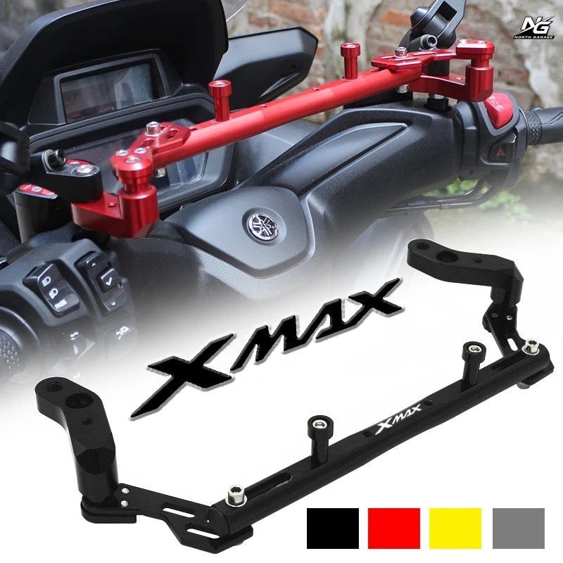 オートバイ用ハンドルバーバランスクロスバーフォンホルダーGPSヤマハXMAX X-XMAX 125 250 300 400 XMAX300