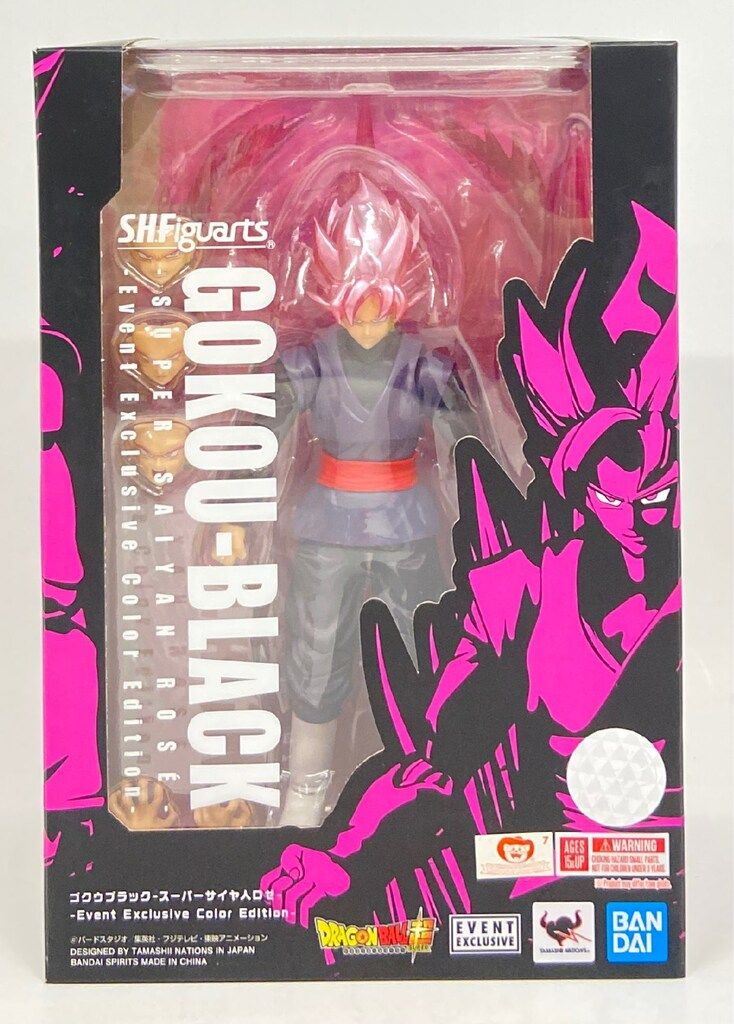 BANDAISPIRITS S.H.Figuarts ドラゴンボール超 ゴクウブラック EVENT EXCLUSIVE/SDCC 2019香港版