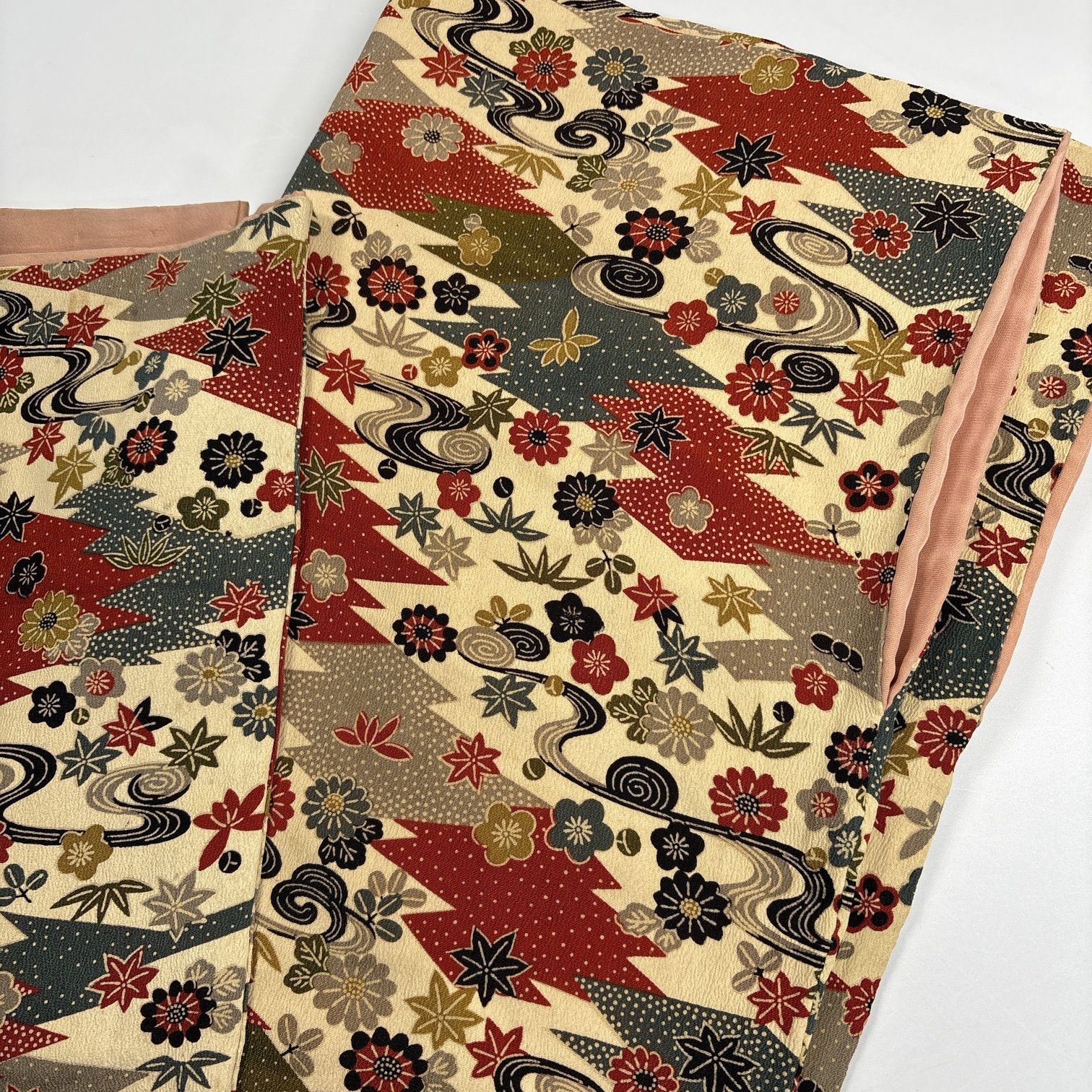 リメイク用 正絹 着物 18枚セット まとめ売り P-5 小紋 5枚 正絹 着物まとめ売り【5440】同梱購入歓迎 リメイク用 着付け