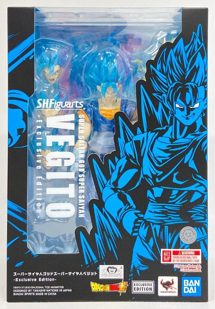 BANDAI SPIRITS S.H.Figuarts 超サイヤ人ゴッド超サイヤ人 ベジット EXCLUSIVE EDITION/海外版