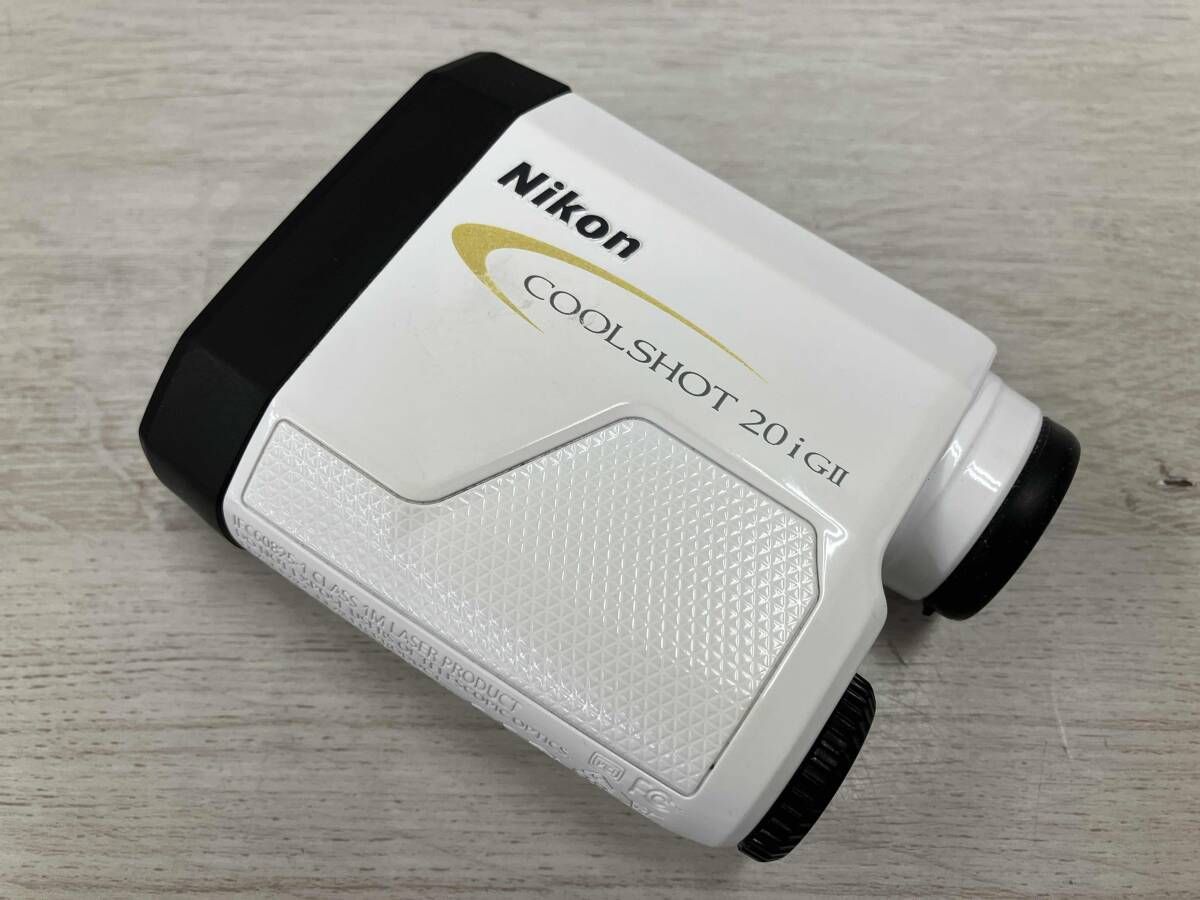 ジャンク】 Nikon COOLSHOT 20 iGII ゴルフ用レーザー距離計 ケース付 