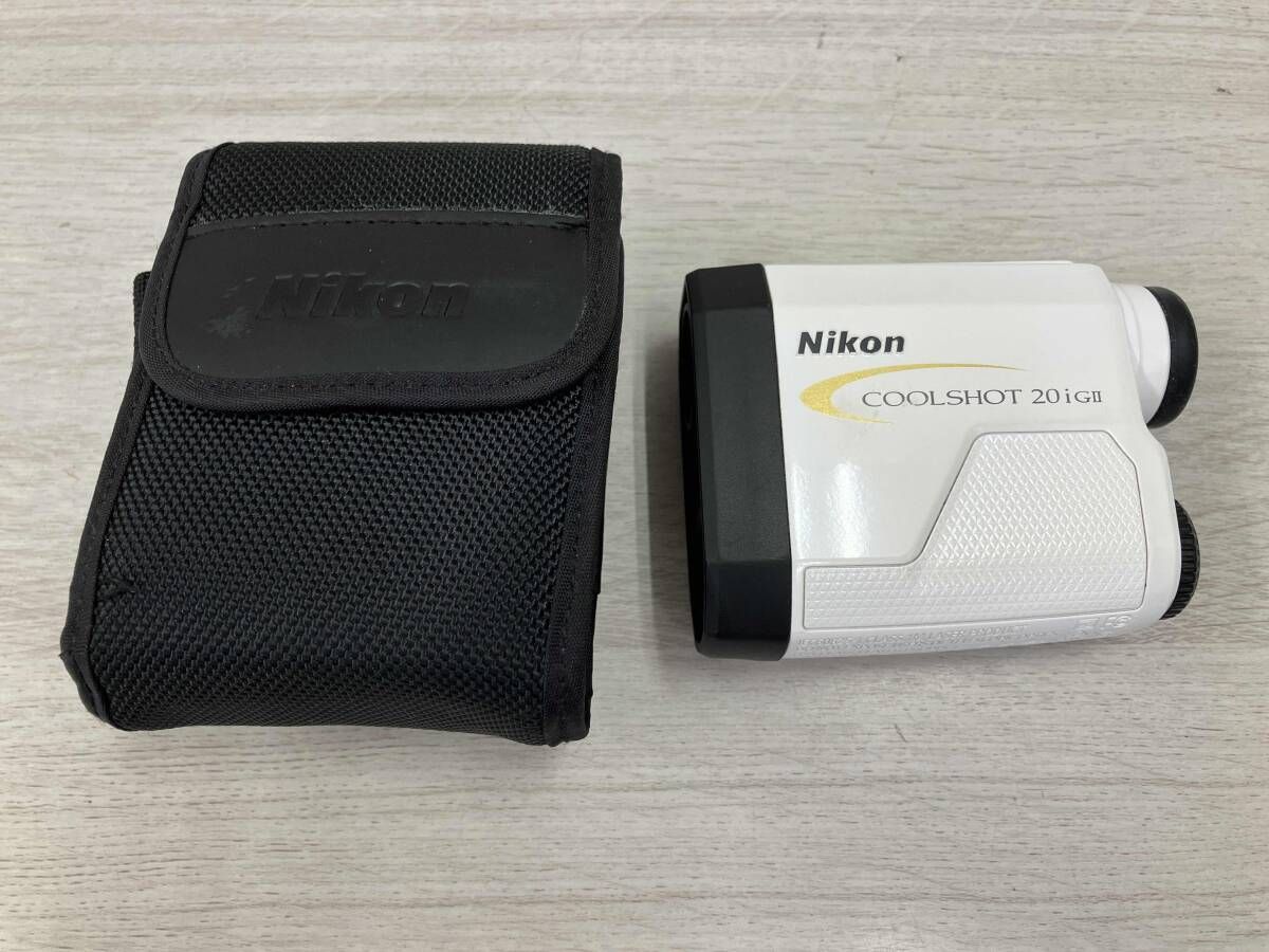 【ジャンク】 Nikon COOLSHOT 20 iGII ゴルフ用レーザー距離計 ケース付