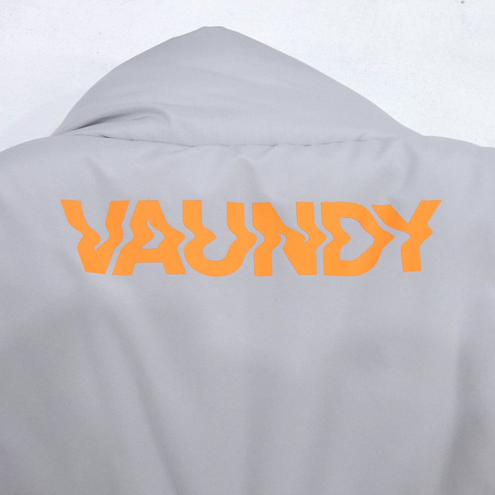 小牧店】VAUNDY Logo Down Vest SILENCE ダウンベスト Mサイズ 【I352