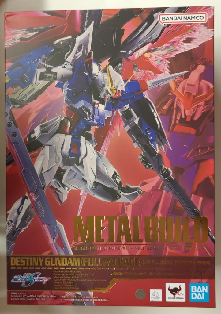 BANDAI SPIRITS METAL BUILD 機動戦士ガンダムSEED DESTINY デスティニーガンダム(フルパッケージ) METAL BUILD FESTIVAL 2024