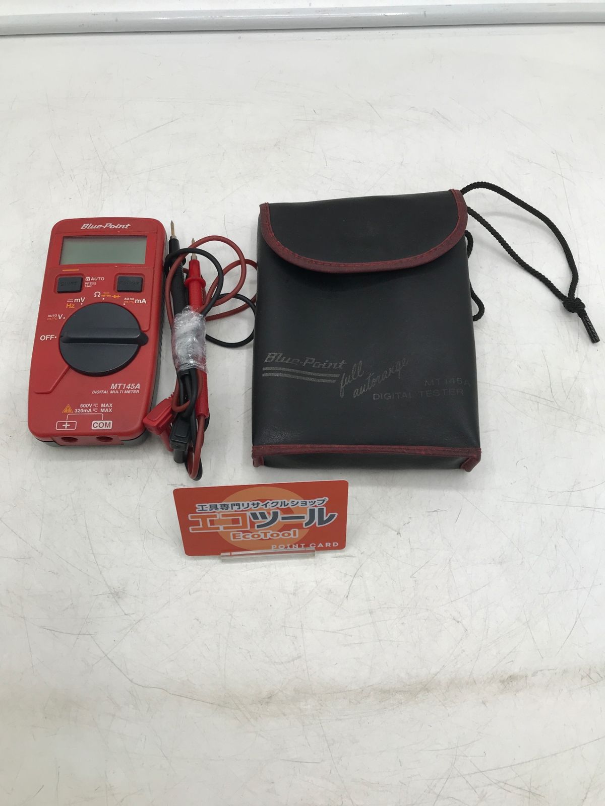 【中古品】Blue-Point/ブルーポイント MT145A デジタルマルチテスター [IT_8ZP2S][岡岩][M05]