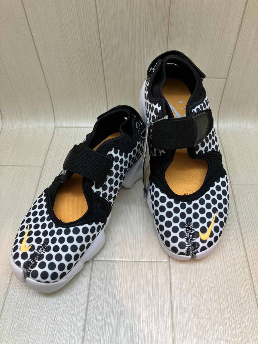 ★ 美品 タグ付き NIKE ナイキ スニーカー エアリフトブリーズ DX5422-001 23cm 白×黒 通年