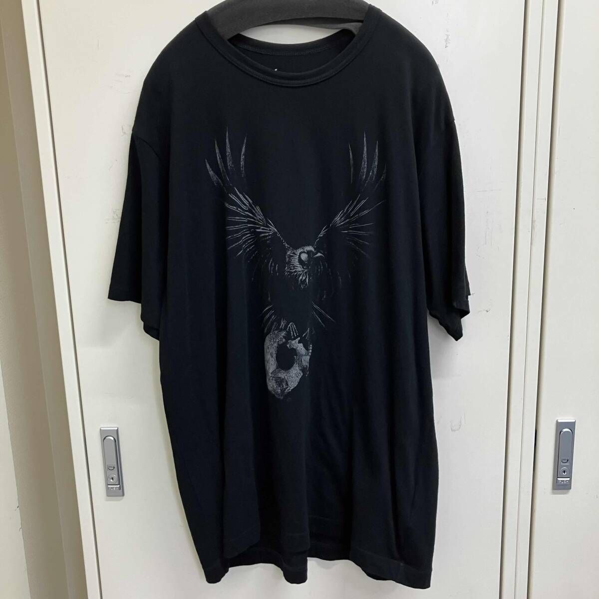 25ss Y's for men×MASSES T-SHIRT GRAB 半袖Tシャツ　サイズ3 ブラック　ワイズフォーメン MP-T73-998