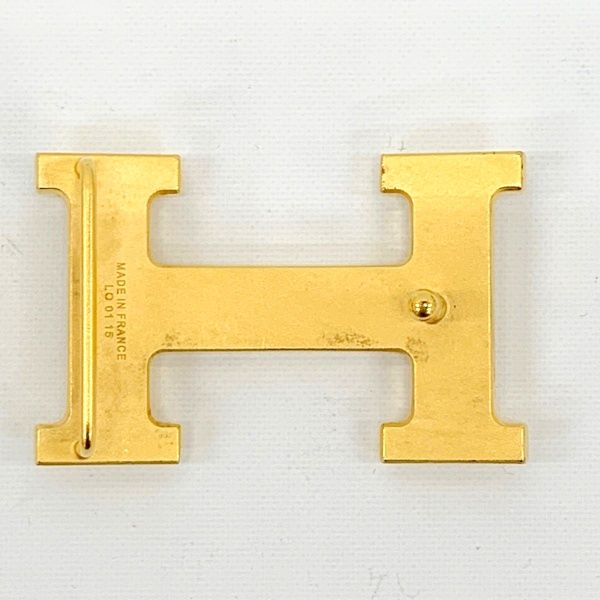 HERMES エルメス コンスタンス ストリエ ベルトバックル Hバックル ストライプ柄 ンズ ゴールド 服飾小物 DF19190■ HERMES エルメス コンスタンス ストリエ ベルトバックル Hバックル ストライプ柄 ンズ ゴールド 服飾小物 DF19190■