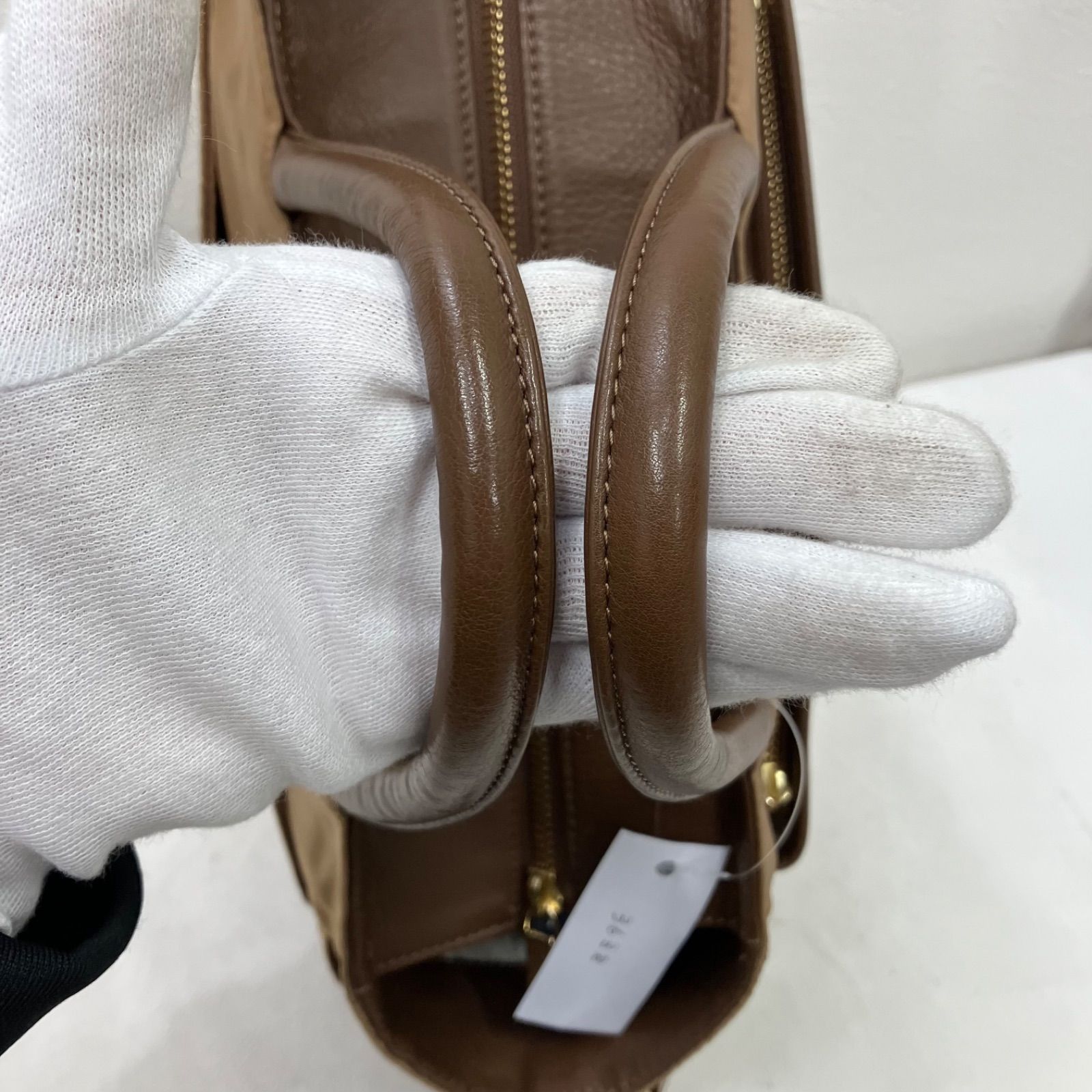 3638 IBIZA イビサ ハンドバッグ 2way ショルダーバッグ ベージュ 