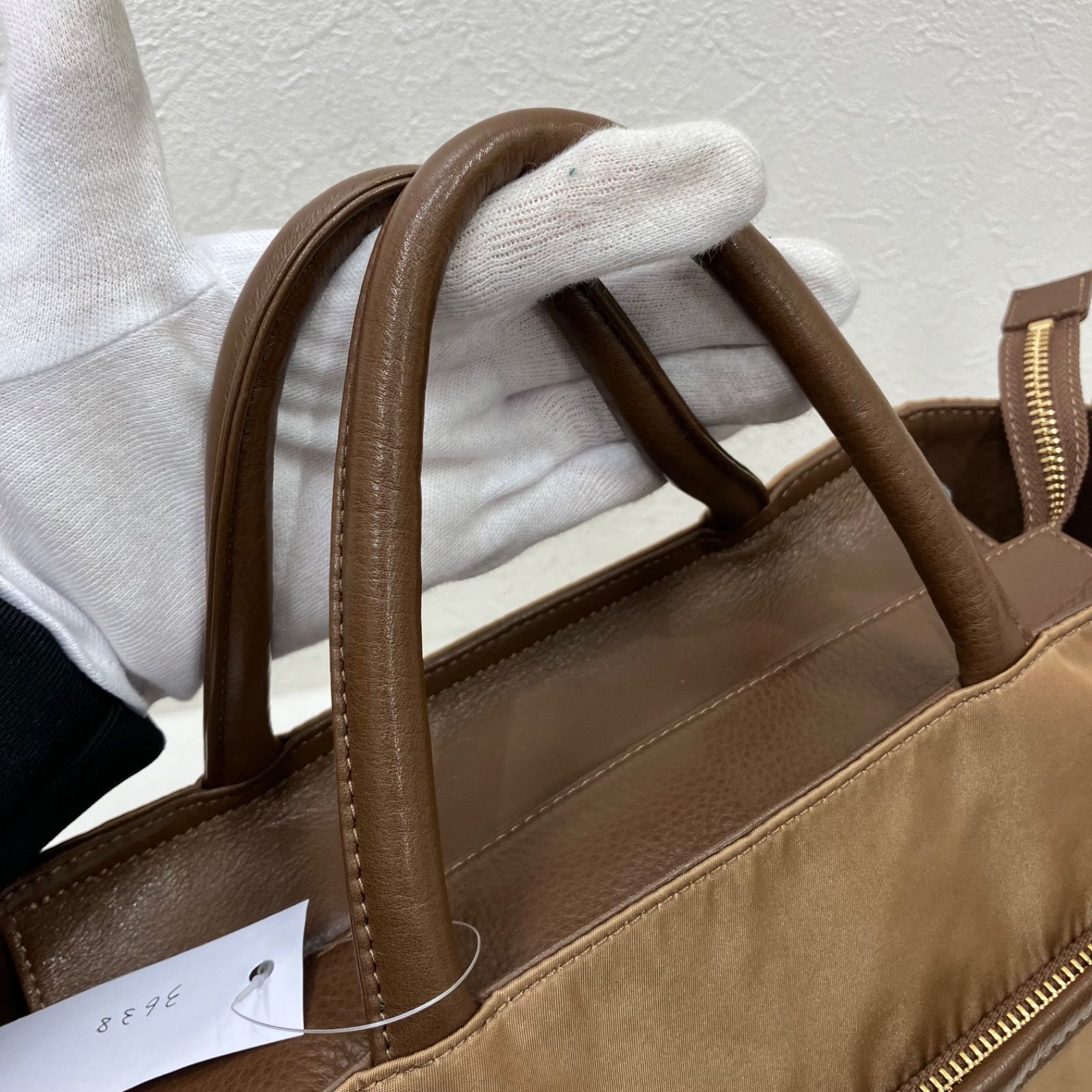 3638 IBIZA イビサ ハンドバッグ 2way ショルダーバッグ ベージュ 