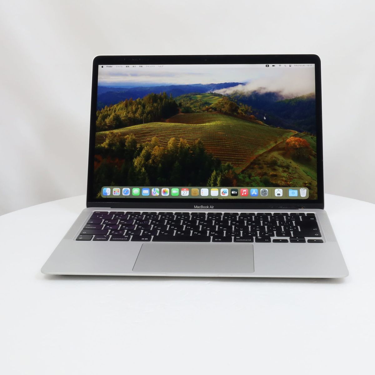ジャンク M1 MacBook Air シルバー 8GB SSD 256GB MacBook Air M1 13