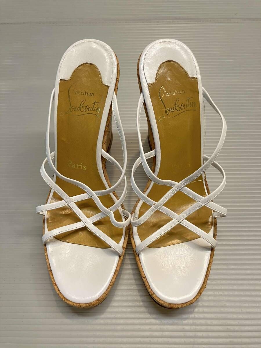 クリスチャンルブタン　サンダル37 ☆ Christian Louboutin クリスチャンルブタン サンダル サイズ37