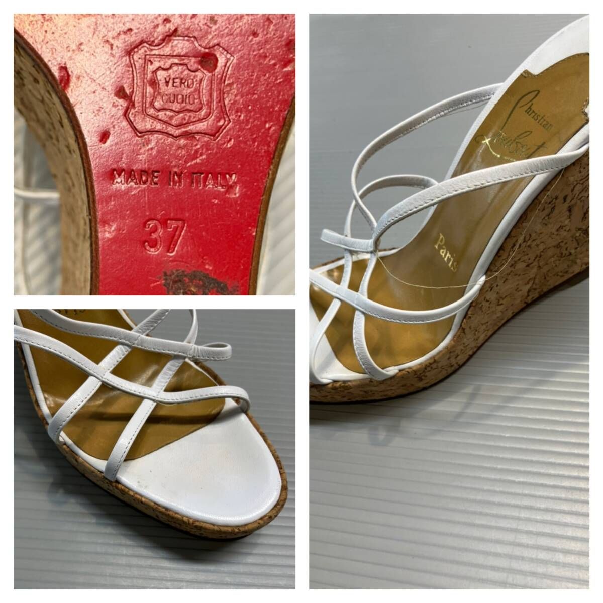 ☆ Christian Louboutin クリスチャンルブタン サンダル サイズ37
