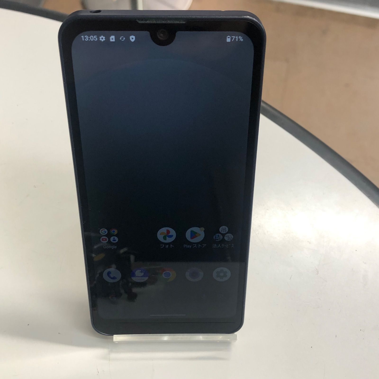 【訳あり品】AQUOS wish3 SIMFREE 64GB A303SH ブラック【保証なし】