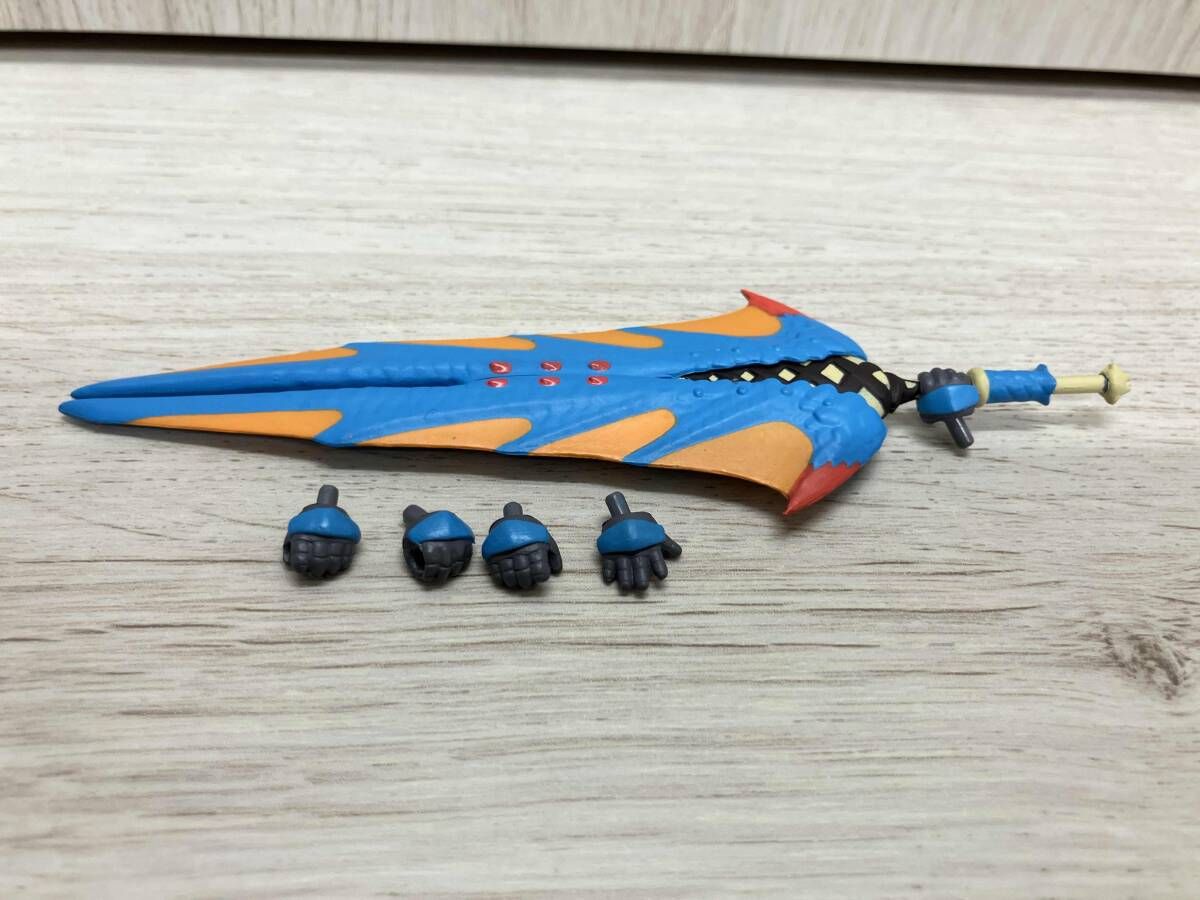 ジャンク 現状品 ねんどろいど ハンター剣士ラギアX・エディション