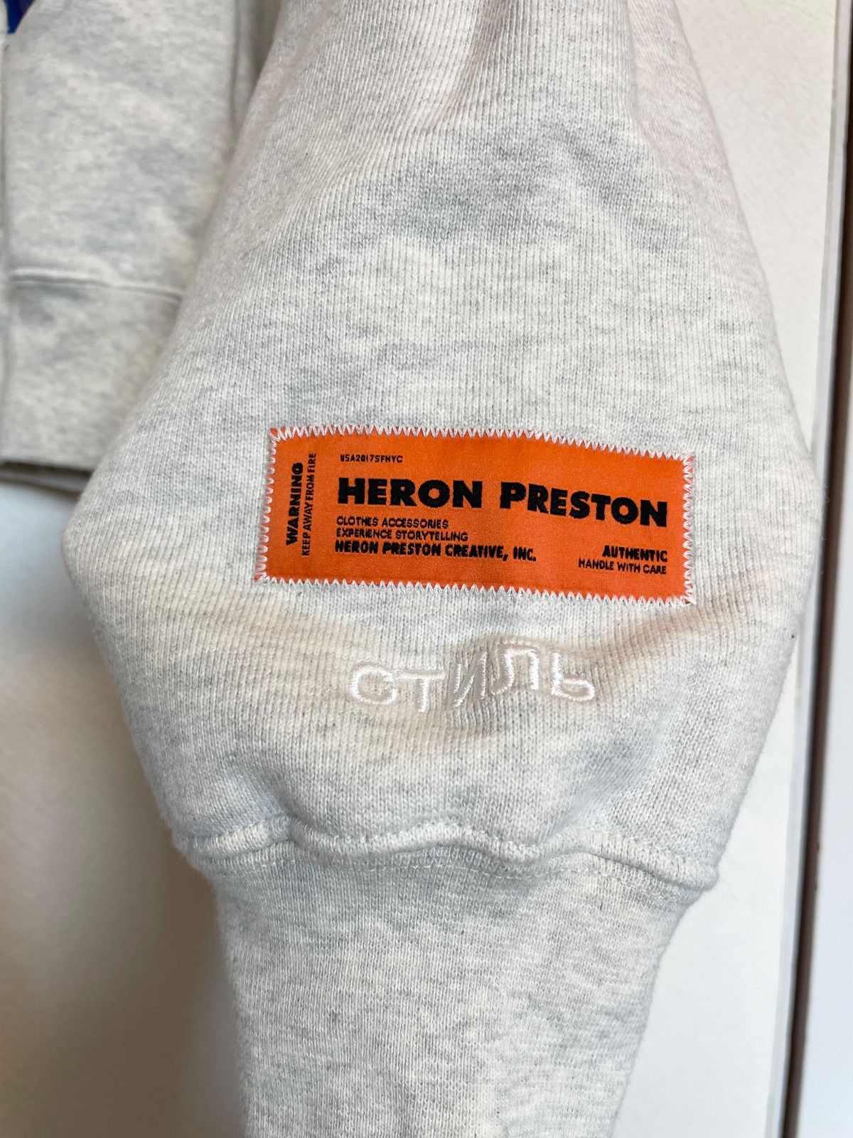 HERON PRESTON ヘロンプレストン スウェット パーカー トレーナー サギ 