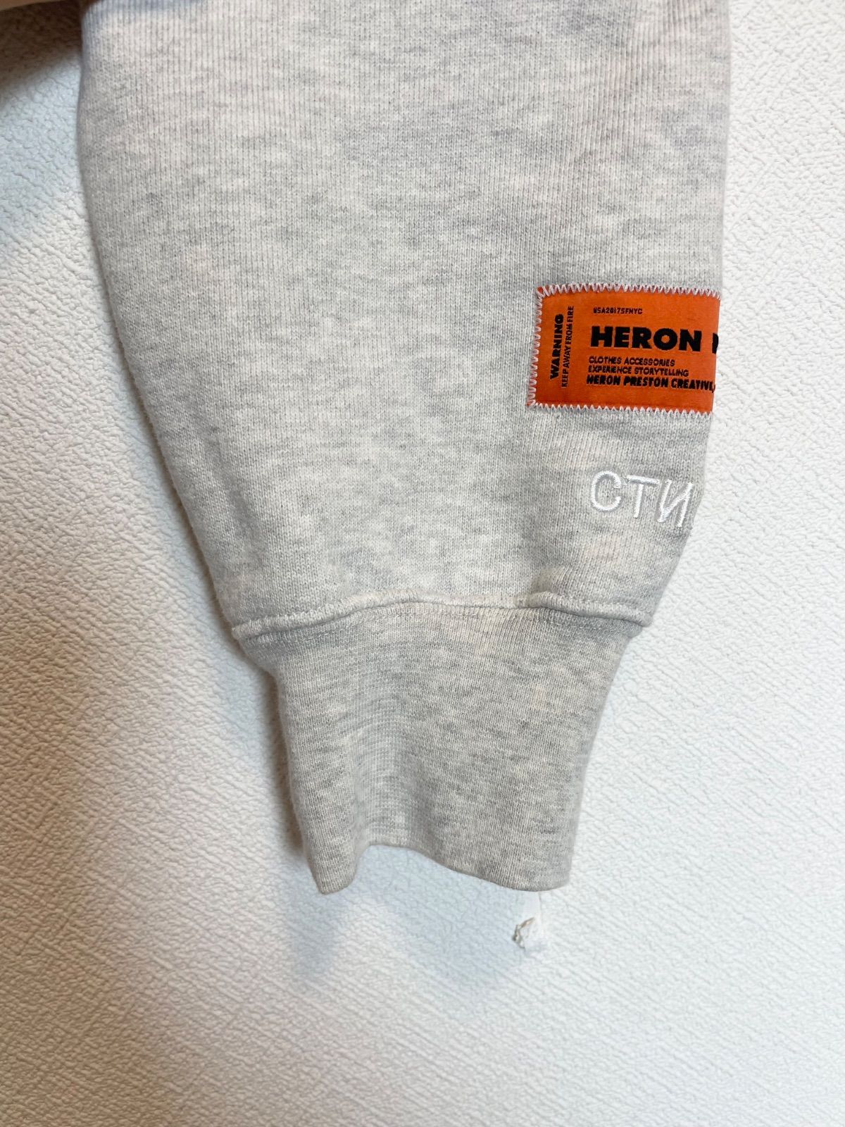 HERON PRESTON ヘロンプレストン スウェット パーカー トレーナー サギ 
