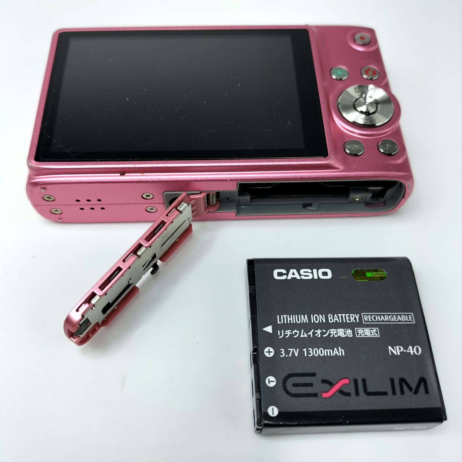 CASIO EXILIM EX-Z100 ピンク コンデジ 動作品 CCD カメラ