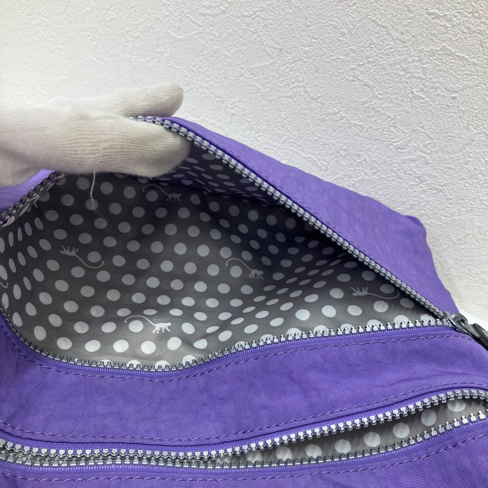 3493 KIPLING キプリング ショルダーバッグ 斜めがけ 紐調節可能