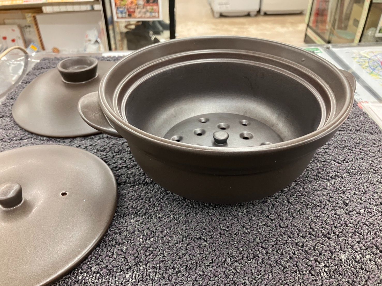 健康調理】磁性調理器 磁性鍋 Mサイズ 電子レンジ専用 メタボ予防