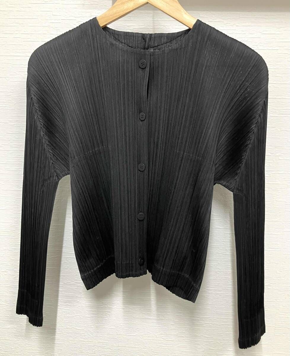 Pleats Please/長袖カーディガン・アンサンブル/プリーツカーディガン