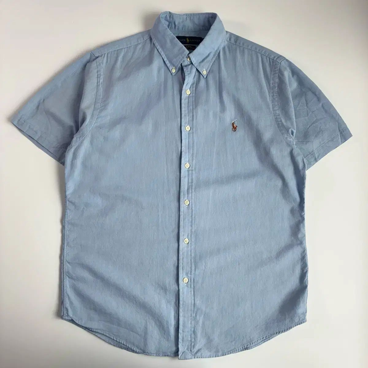 Polo ポロ ラルフローレン 刺繍 コットン シャンブレー オックスフォード シャツ
