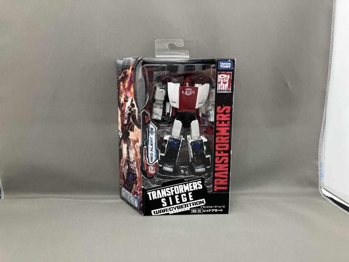 付属品欠品 現状品 タカラトミｰ レッドアラｰト トランスフォｰマｰ SIEGE