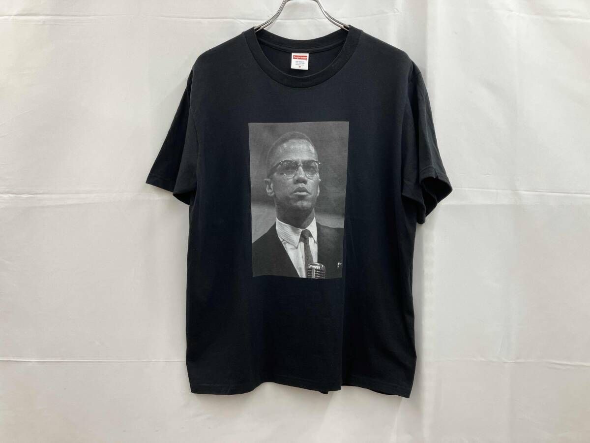 Supreme シュプリーム Roy DeCarava Malcolm X Tee ロイ デカラヴァ マルコムX Tシャツ M ブラック 通年 11,884円