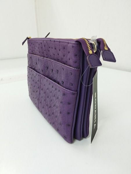 D429 [未使用品] RODANIA ロダニア ショルダーバッグ パープル