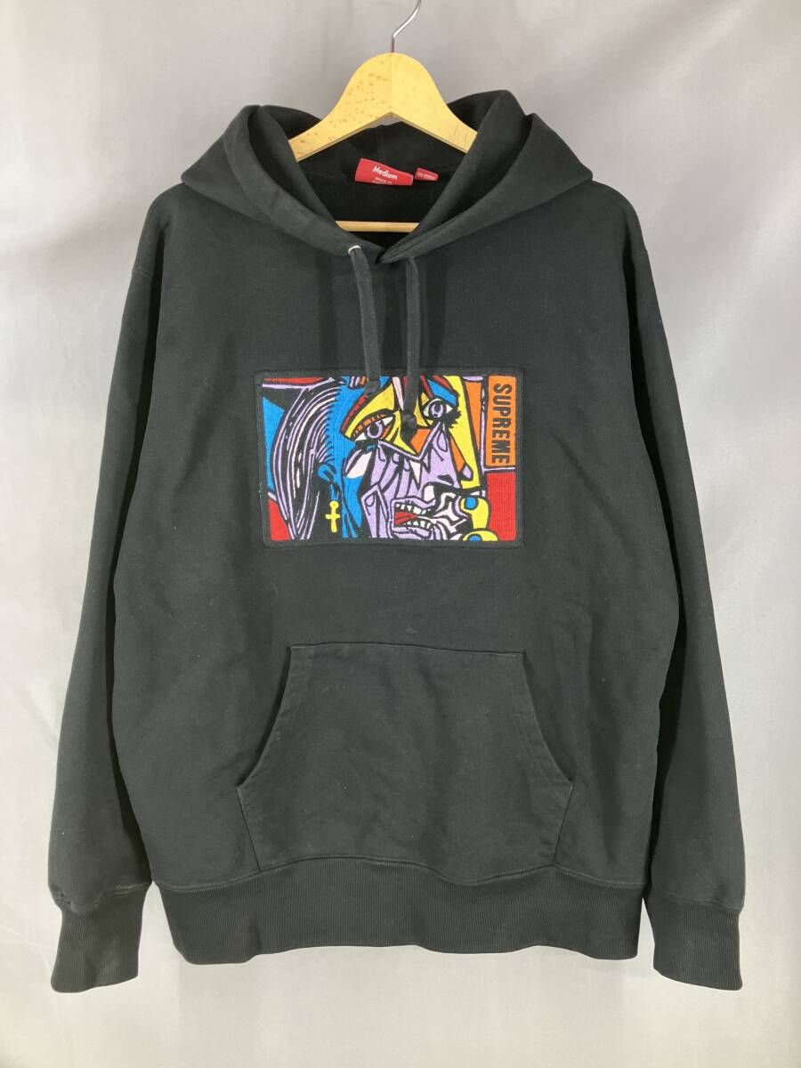 ★ Supreme シュプリーム パーカ RN101837 裏起毛 サイズM ブラック 冬