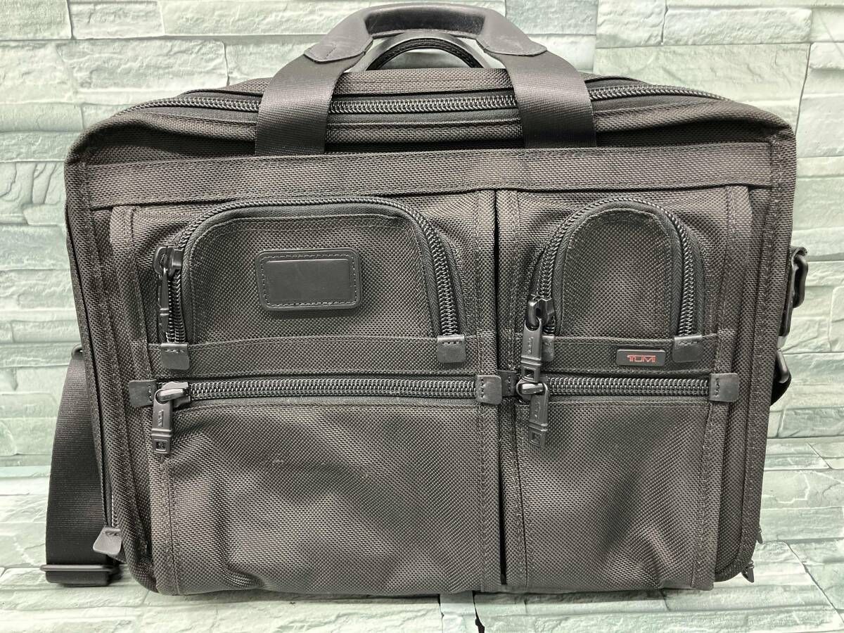TUMI/ブリーフケース/ALPHA T-Pass 26145DH/ブラック