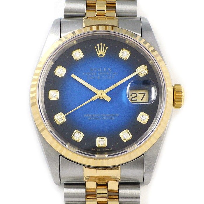 ロレックス Rolex 腕時計 デイトジャスト 16233G W番 1994-1995年製 10
