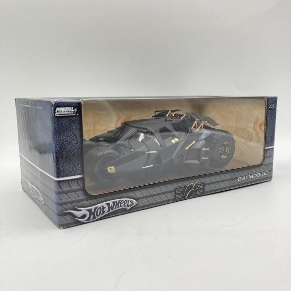 【中古】HOTWHEELS 1/18 BATMOBILE (ブラック) バットモービル /バットマン ビギンズ/Hot Wheels メタルコレクション [6]
