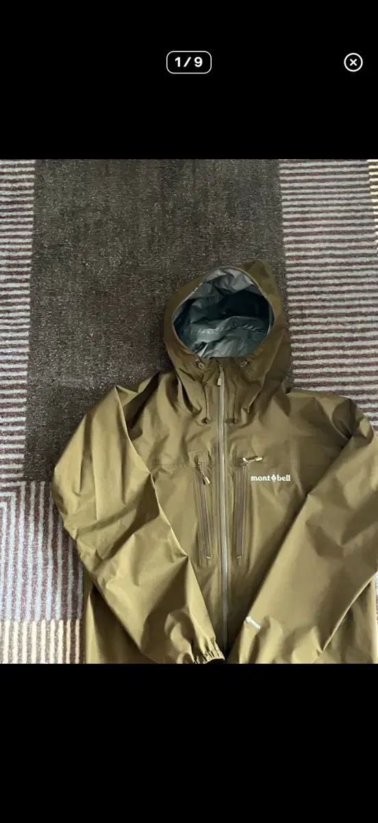 モンベル TEMPEST GORE-TEX ウィンドブレーカー XL