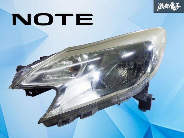 破損無し！】ノート 前期 E12 HE12 NE12 日産純正 ハロゲン ヘッド